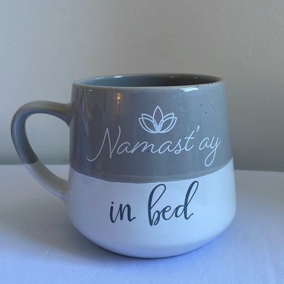 Namaste Yoga Large Coffee Mug - Picture 1 of 4